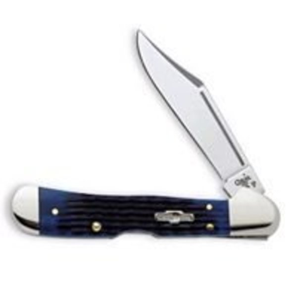Case CASE 02864 Folding Pocket Knife, 2.72 in L Blade, 1-Blade, Blue Handle 2864